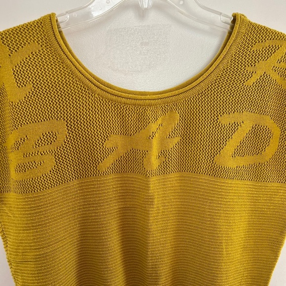 Mustard Yellow Short Sleeve Top - Picture 2 of 5
